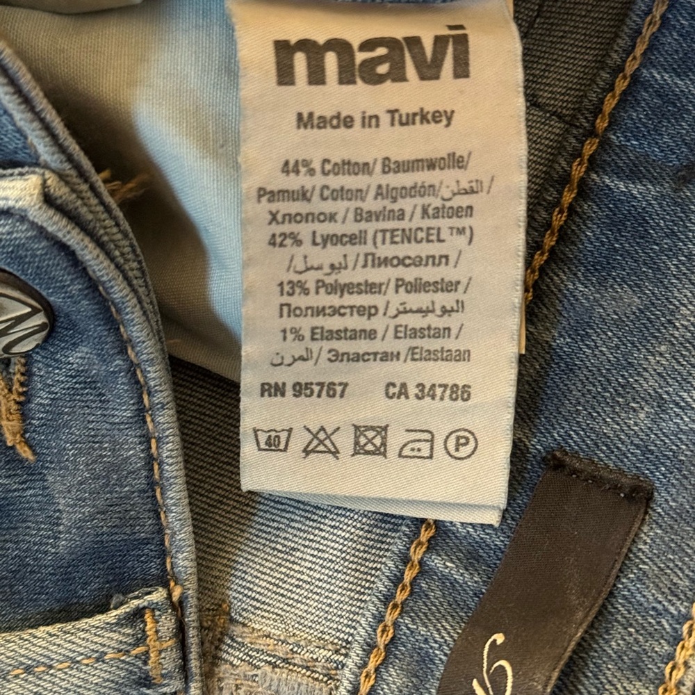 Mavi Alissa high-Rise Super Skinny Jeans size 26 - Picture 4 of 5